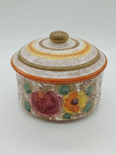 Biscottiera ceramica deruta - biscottiera,