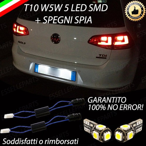 Coppia luci targa - 5, led