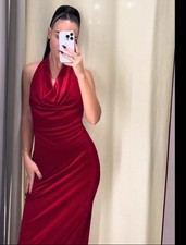 ZARA ABITO MIDI DONNA NUOVO