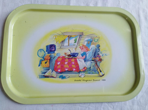 Vassoio latta gadget - , mulino