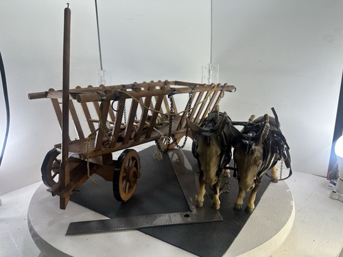 Carrozza fieno mulo legno - e,