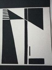 August Cernigoj Litografia Numerata E Firmata 