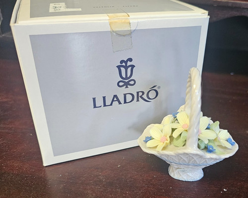 Lladro 7577 basket for - lladro, you