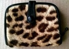 Portafoglio originale provenienza Kenia anni 60 in vera pelle di Leopardo 