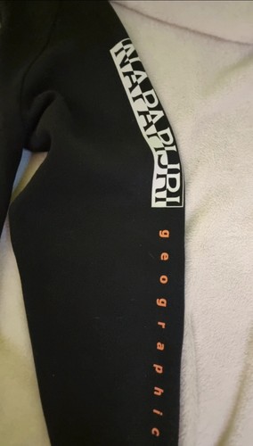 Napapijri felpa black nera - napapijri,