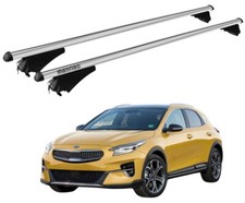 BARRE PORTATUTTO PER KIA X-CEED (CD) DA 2019- CON ANTIFURTO ARGENTO MENABO