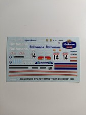DECALS 1/43 Alfa Romeo Alfetta