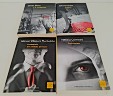 Lotto 4 Libri Romanzi Thriller Gialli Ellroy Grisham Montalban Cornwell Buoni