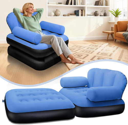 Poltrona gonfiabile con - poltrona,
