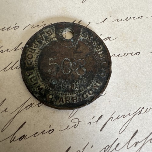 Gettone antico arrigoni - antico,
