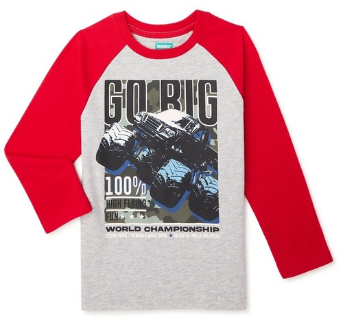 Shirt raglan manica - raglan, lunga
