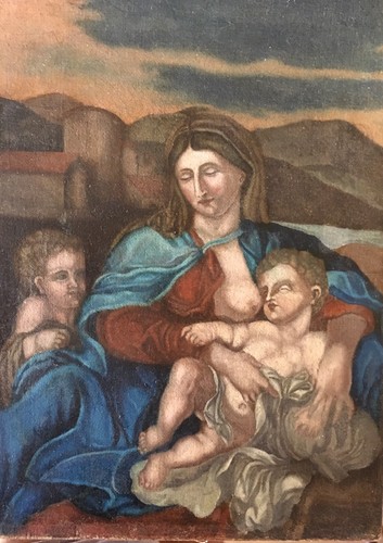 Madonna 1800 scuola - scuola, romana