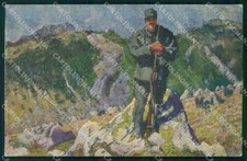 WW1 Propaganda CRI Valle Giudicaria Militare Cascella ABRASA cartolina XB6053