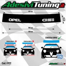 Fascia Parasole Opel GSI -