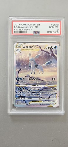 Glaceon vstar gg40 gg70 psa - gg40/gg70,
