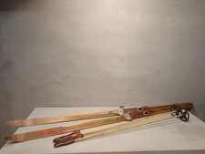 Sci Da Fondo In Legno Vintage