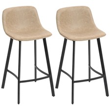 HOMCOM Sgabelli da Bar Set 2