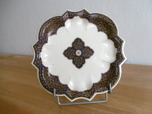 Assiette terre fer - , gien