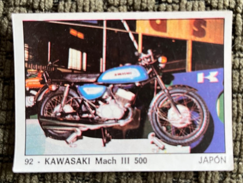 Kawasaki mach iii 500 - kawasaki,