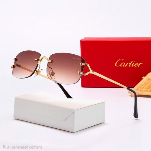 Cartier big cut brown - cartier, c