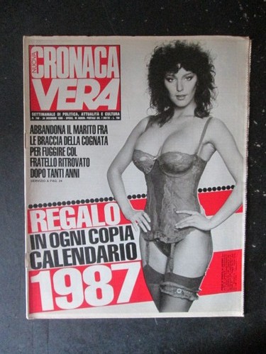 Cronaca vera 746 1986 rivista - 1986,