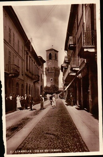 Cartolina stradella pavia - cartolina,