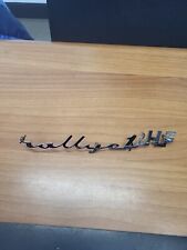 LANCIA FULVIA HF SCRITTA RALLYE 1.3 170mm Metallo Cromato Auto D'epoca 