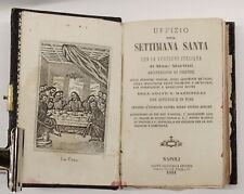 old book LIBRO antico UFFIZIO