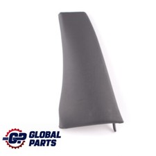 BMW X1 E84 Schienale sedile posteriore Finitura laterale in pelle Nevada Nero