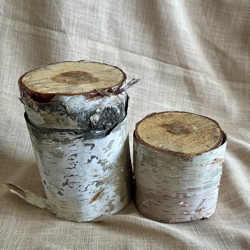 Coppia cavalletti tronchi