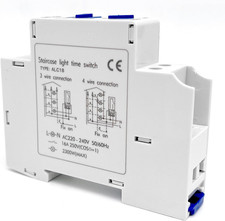 Temporizzatore Luci Scale,Ac 220-240V Interruttore Timer 220V Interruttore Autom