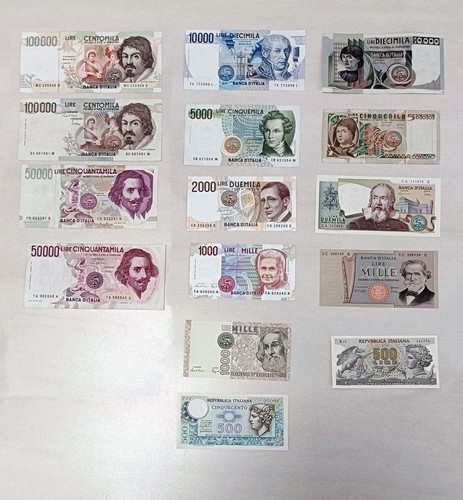 Grande lotto misto banconote