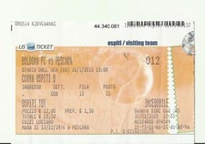 BIGLIETTO STADIO CALCIO SERIE