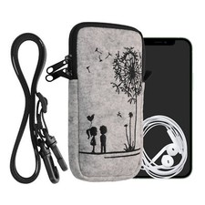 Custodia Feltro con Zip -