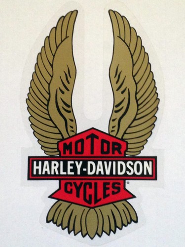 Adesivo decalcomania harley - adesivo,