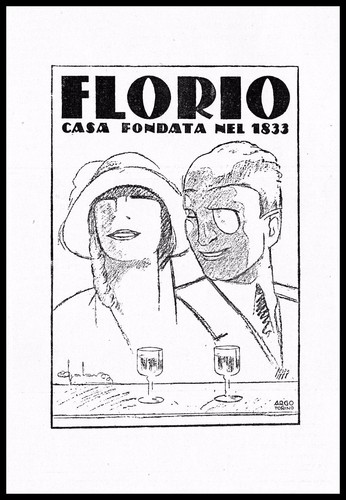 Pubblicita 1925 florio brandy - florio,