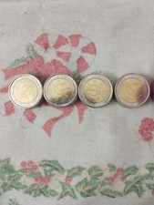 MONETE COMMEMORATIVE - 2 EURO  ANNI -2023-2024  TUTTE FDC DA ROTOLINO