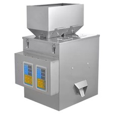Pesatrice e riempitrice automatica per polvere granulare a doppia testa da 100 g