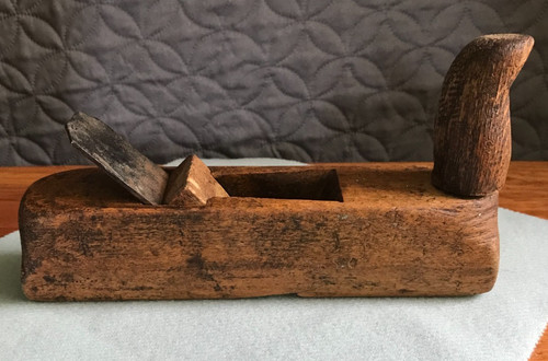 Vecchio aereo vintage legno - in,