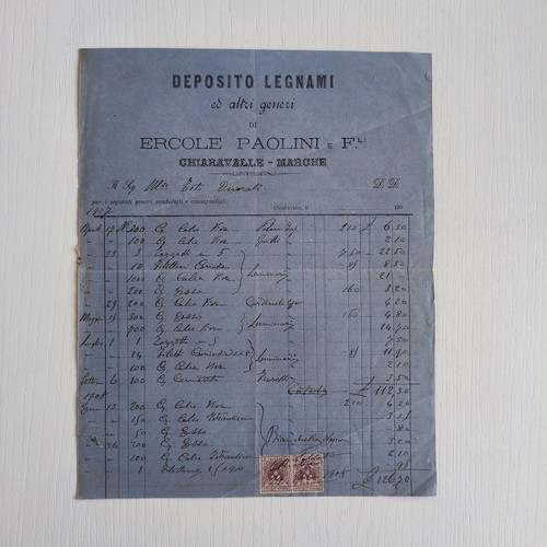 1907 ercole paolini deposito - ercole,