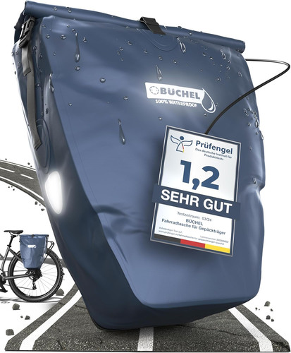 Borsa bici per portapacchi - borsa,