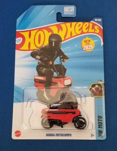 Hot wheels honda motocompo - hot,
