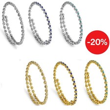 Bracciale donna a molla con