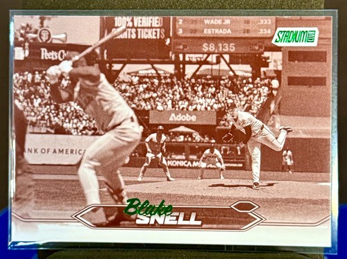2024 topps stadium blake - stadium, snell