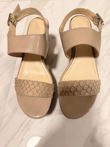 Sandalo donna con zeppa calvin - con,