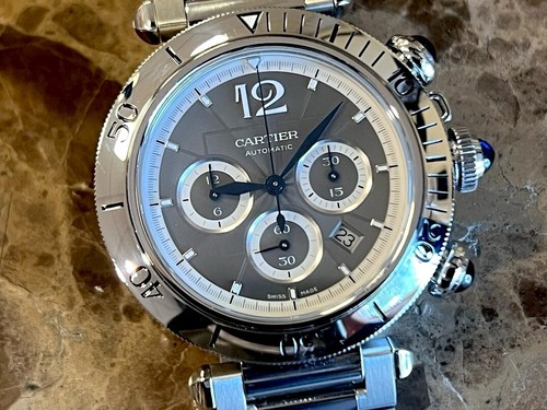 Cartier pasha chronograph - cartier,