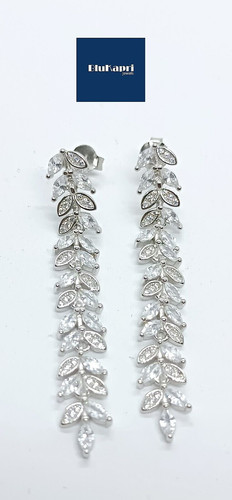Orecchini lunghi donna argento - orecchini,