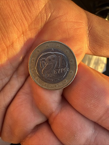 Moneta euro rara grecia - 1,