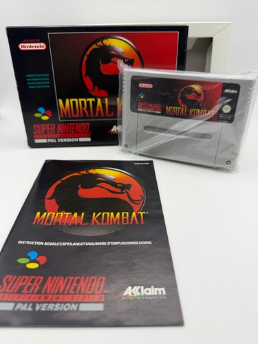 Mortal kombat super nintendo - kombat,