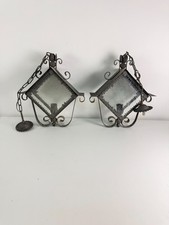 Set di 2 lampadari in ferro